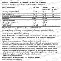 C4 Original Pre-workout Orange Burst (390 g)-1