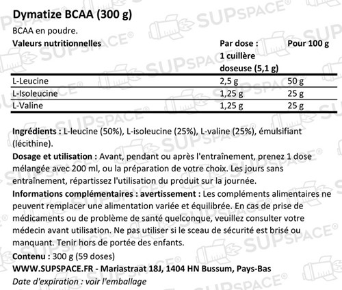 Dymatize BCAA (300 g)-1