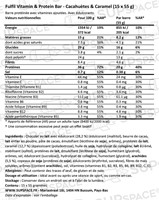 Fulfil Vitamin & Protein Bar Cacahuètes & Caramel (15 x 55 g)-1
