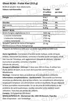 Ghost BCAA Fraise Kiwi (315 g)-1
