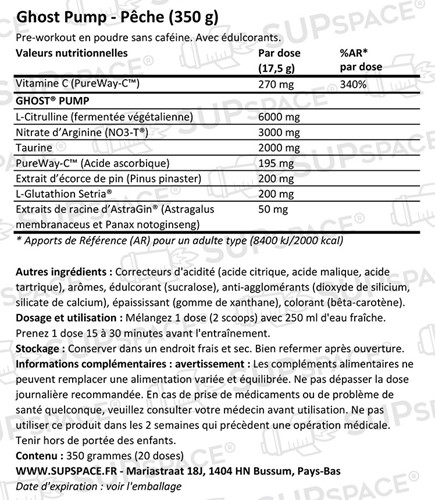 Ghost Pump Pêche (40 doses)-1