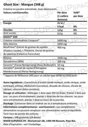 Ghost Size Mangue (348 g)-1