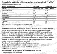 Grenade Carb Killa Protein Bar Caramel Salé (1 x 60 g)-1