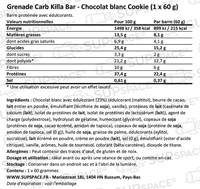 Grenade Carb Killa Protein Bar Cookie Chocolat blanc (1 x 60 g)-1