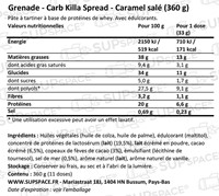 Carb Killa Spread Caramel salé (360 g)-1