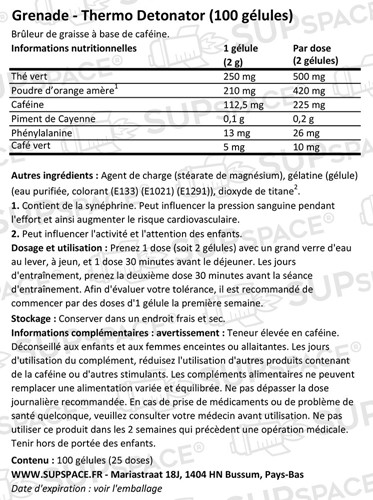 Thermo Detonator (100 gélules)-1