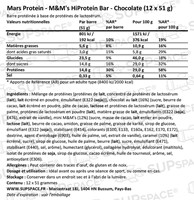 M&M's HiProtein Chocolate Bar (12 x 51 g)-1