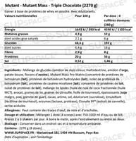 Mutant Mass Triple Chocolate (2270 g)-1