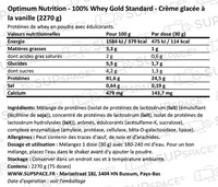 Gold Standard 100% Whey Crème glacée à la vanille (2270 g)-1