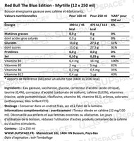 Red Bull Blue Edition Myrtille (12 x 250 ml)-1