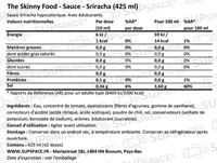 Skinny Sauce Sriracha (425 ml)-1