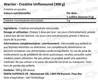 Warrior Creatine Neutre (300 g)-1