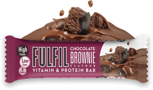 Fulfil Vitamin & Protein Bar Brownie au chocolat (15 x 55 g)-2