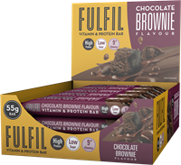 Fulfil Vitamin & Protein Bar Brownie au chocolat (15 x 55 g)