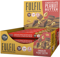 Fulfil Vitamin & Protein Bar Chocolat Beurre de cacahuètes (15 x 55 g)