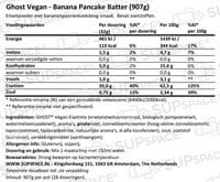 Ghost Vegan Banana Pancake Batter (907 gr)