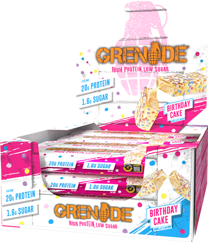 Grenade Carb Killa Protein Bar Birthday Cake (12 x 60 g)