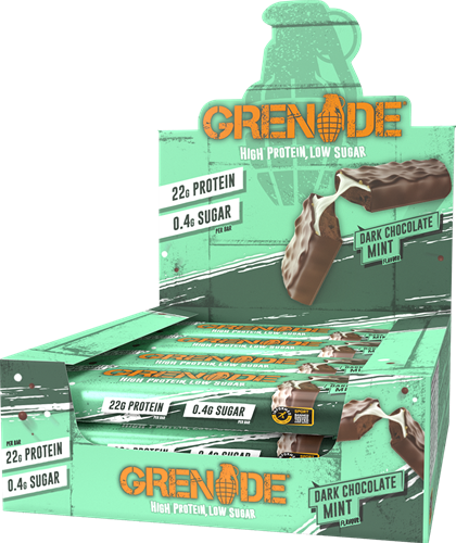 Grenade Carb Killa Protein Bar Chocolat noir Menthe (12 x 60 g)