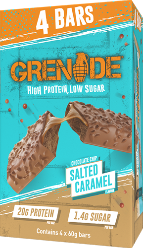 Grenade Carb Killa Protein Bar Caramel salé (4 x 60 g)