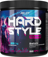 AK47 Labs Hardstyle Pre-workout Euphoric Raspberry Lemonade (250 g)