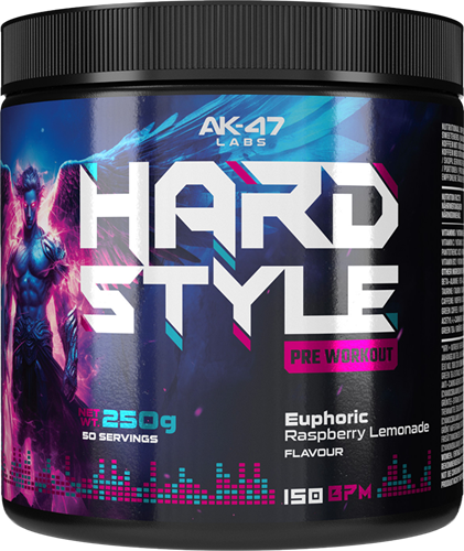 AK47 Labs Hardstyle Pre-workout Euphoric Raspberry Lemonade (250 g)