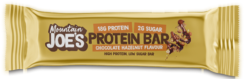 Mountain Joe's Protein Bar Chocolat Noisette (12 x 55 g)-2