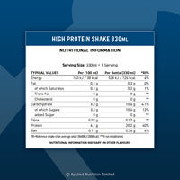 Applied Nutrition High Protein Shake Chocolat blanc (8 x 330 ml)-3