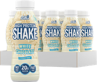 Applied Nutrition High Protein Shake Chocolat blanc (8 x 330 ml)