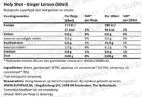 HOLYSHOT Ginger Lemon (12 x 60 ml)