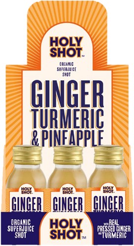 HOLYSHOT Gingembre Curcuma Ananas (12 x 60 ml)
