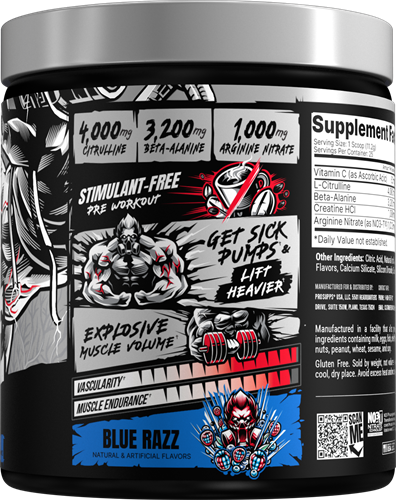ProSupps HYDE Max Pump Blue Razz (280 g)-2