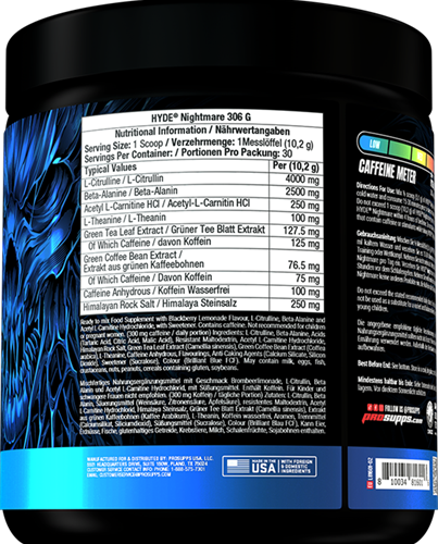 ProSupps Hyde Nightmare Black N Blueberry (399 g)-2