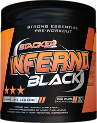 Inferno Black Lemon Lime Legend (300 g)