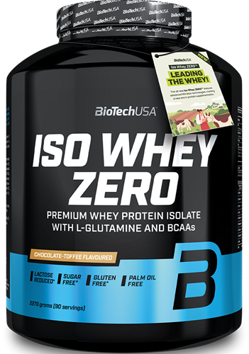 BioTechUSA Iso Whey Zero Chocolat-Caramel (2270 g)