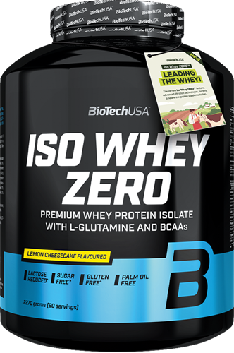 BioTechUSA Iso Whey Zero Cheesecake au citron (2270 g)