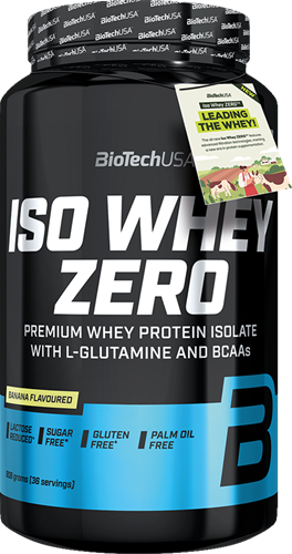 BioTechUSA Iso Whey Zero Banane (908 g)