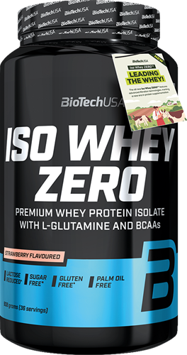 BioTechUSA Iso Whey Zero Fraise (908 g)