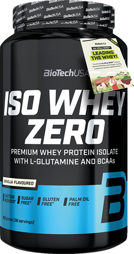 BioTechUSA Iso Whey Zero Vanille (908 g)
