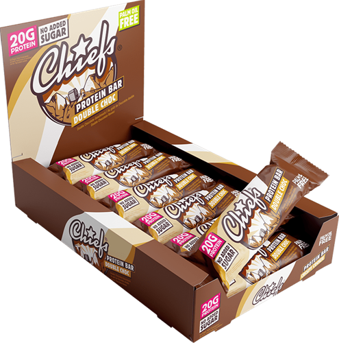 Kaimun Protein Bars Double Choc (12 x 55 g)