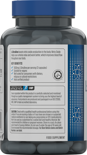 Applied Nutrition L-Citrulline 1500 (120 gélules)-3