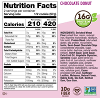 Lenny & Larry Complete Cookie Chocolate Donut (12 x 113 g)-3