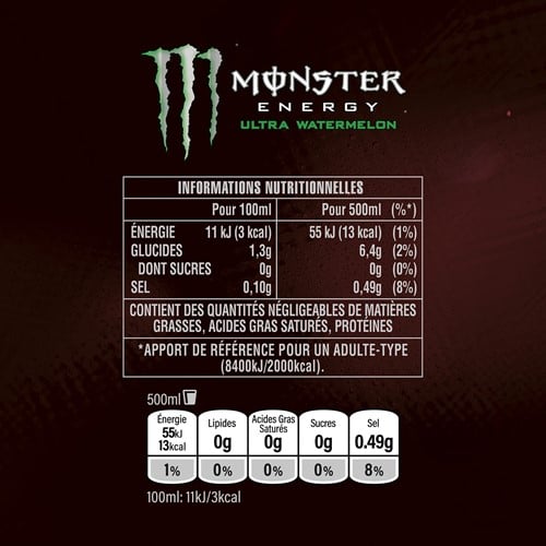 Monster Energy Ultra Pastèque (1 x 500 ml)-2
