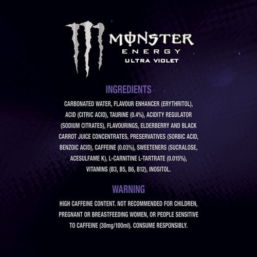 Monster Energy Ultra Violet (1 x 500 ml)-2