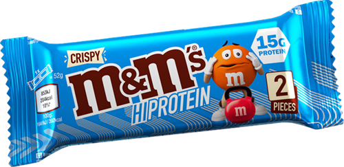 M&M's HiProtein Crispy Bar (12 x 52 g)-2