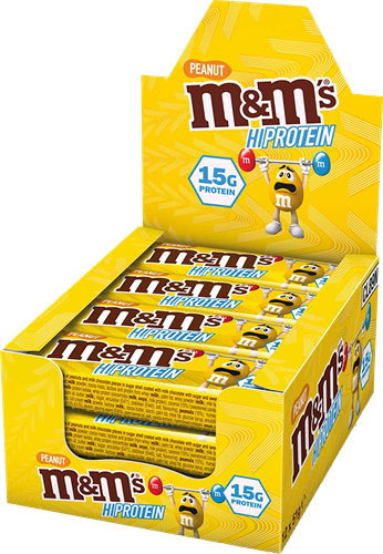 M&M's HiProtein Peanut Bar (12 x 51 g)