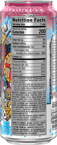 Monster Energy Juice Viking Berry (1 x 473 ml)-2