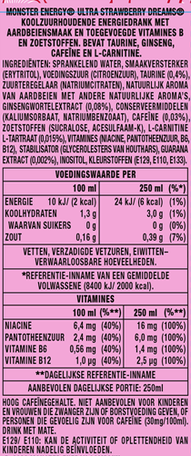 Monster Energy Ultra Strawberry Dreams (1 x 500 ml)-3