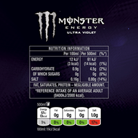 Monster Energy Ultra Violet (1 x 500 ml)-1