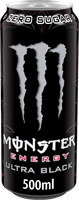 Monster Energy Ultra Black (1 x 500 ml)