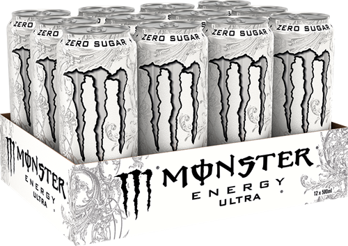 Monster Energy Ultra White (12 x 500 ml)